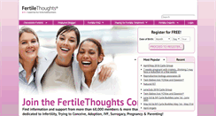 Desktop Screenshot of fertilethoughts.com